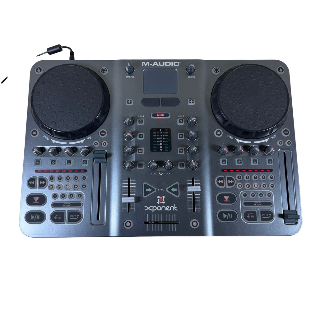 M-Audio Torq Xponent DJ Performance Controller Gray MIDI Console 3408